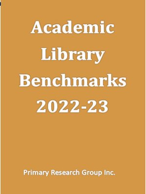 cover image of Academic Library Benchmarks